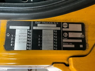 DAF FAG 75 CF 310 Euro 5 Geesink 17m³ 2008 - N/A image 23