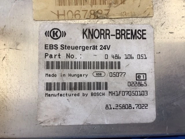 MAN - 81.25808-7022 EBS CONTROL UNIT immagine 2
