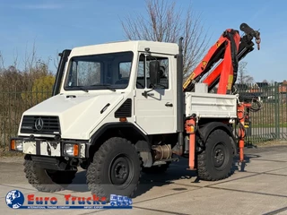 Unimog N/A 1995 - U90/ Kran/  2025  km original!! obrazek 1