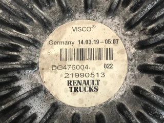 Renault N/A 2019 - 21990513-7422037690 FAN CLUTCH T-SERIE (BURNT PLUG) image 4