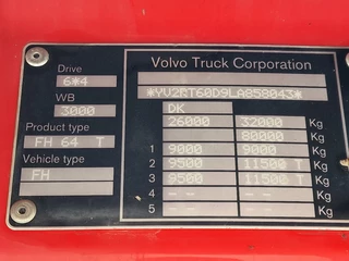 Volvo FH 2020 - 13.540 Globetrotter 6x4 - Lift axle - PTO/Hydraulic - Custom interior - Full air obrazek 29