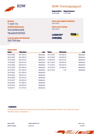 Volkswagen Transporter 2013 - 2.0 TDI L1H1 Airco/Cruise Marge image 10