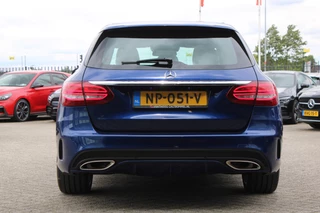 Mercedes-Benz C-Class 2015 - Estate 400 4MATIC AMG PANORAMADAK LUCHTVERING LEDER MEMORY HEAD-UP COMAND 19'' TREKHAAK imagen 8