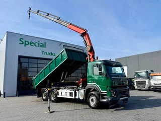 Volvo FMX 460 2014 - 6x4 / WAF Kipper with Bordmatic / Palfinger PK24001-K C (Only 1028 crane hours) te koop