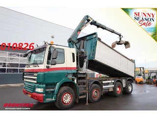 Ginaf X 4241 S 2009 - 8X4 Kipper HMF 1643 Z2 Kran Euro 5 na prodej