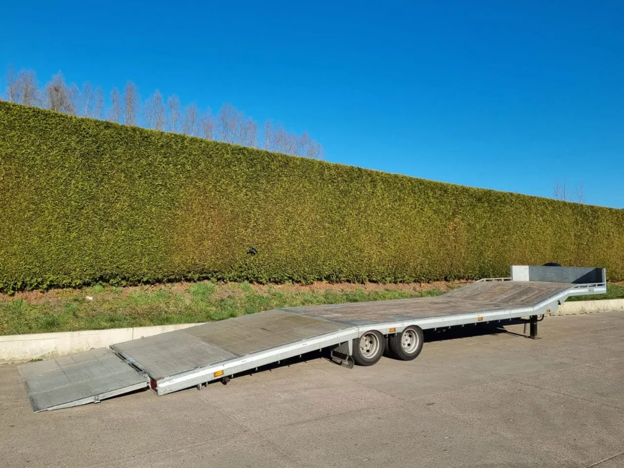 Veldhuizen 2021 - 8,5-tons Semi-dieplader oplegger 10,5 m. immagine 1