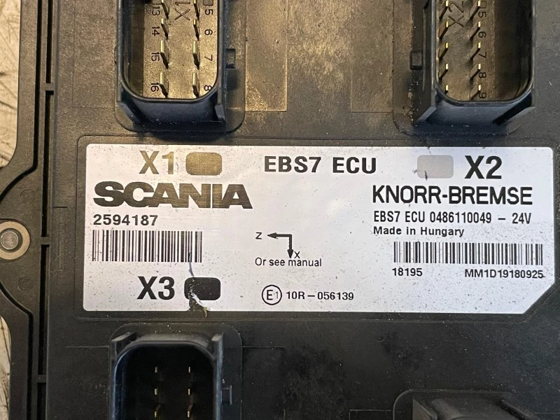 Scania 2018 - 2594187 EBS7 ECU NGS obrázek 3