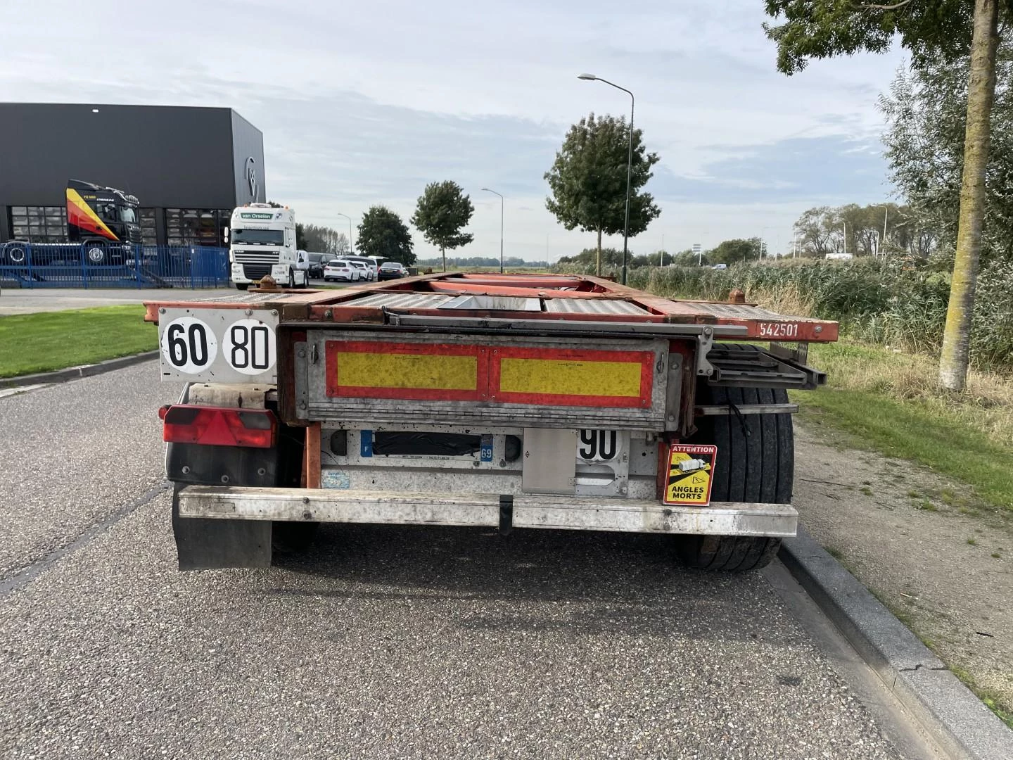 Van Hool Tankcontainerchassis 2005 obrázek 11