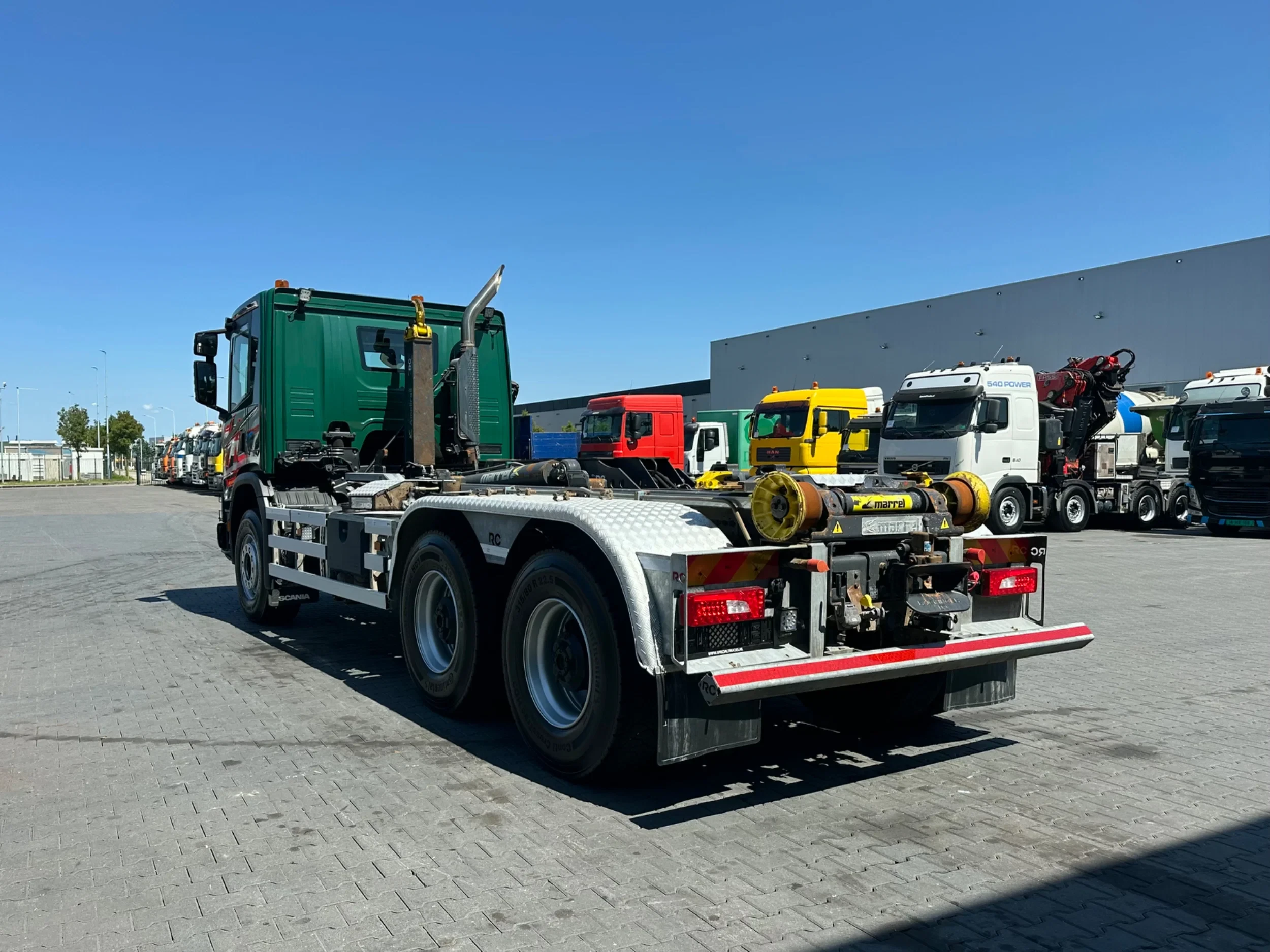 Scania P 2018 - P450 XT 6x4 / Euro 6 / Marrel AL22 S51 Haakarmsysteem (22 Ton) afbeelding 5