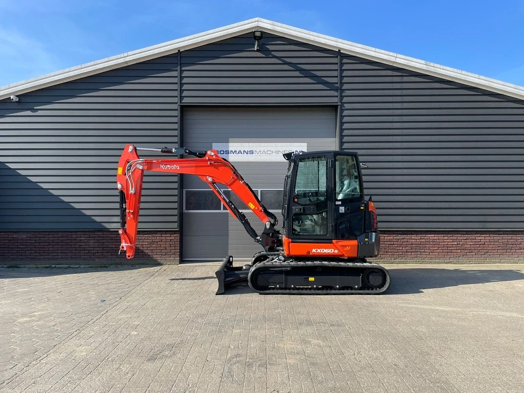 Kubota KX060 HI AIRCO minigraver NIEUW €999 LEASE 2026 image 1