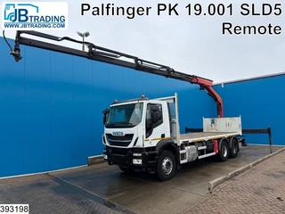 Iveco Trakker 2018 - 360 6x4, EURO 6, Palfinger, Remote, Steel te koop