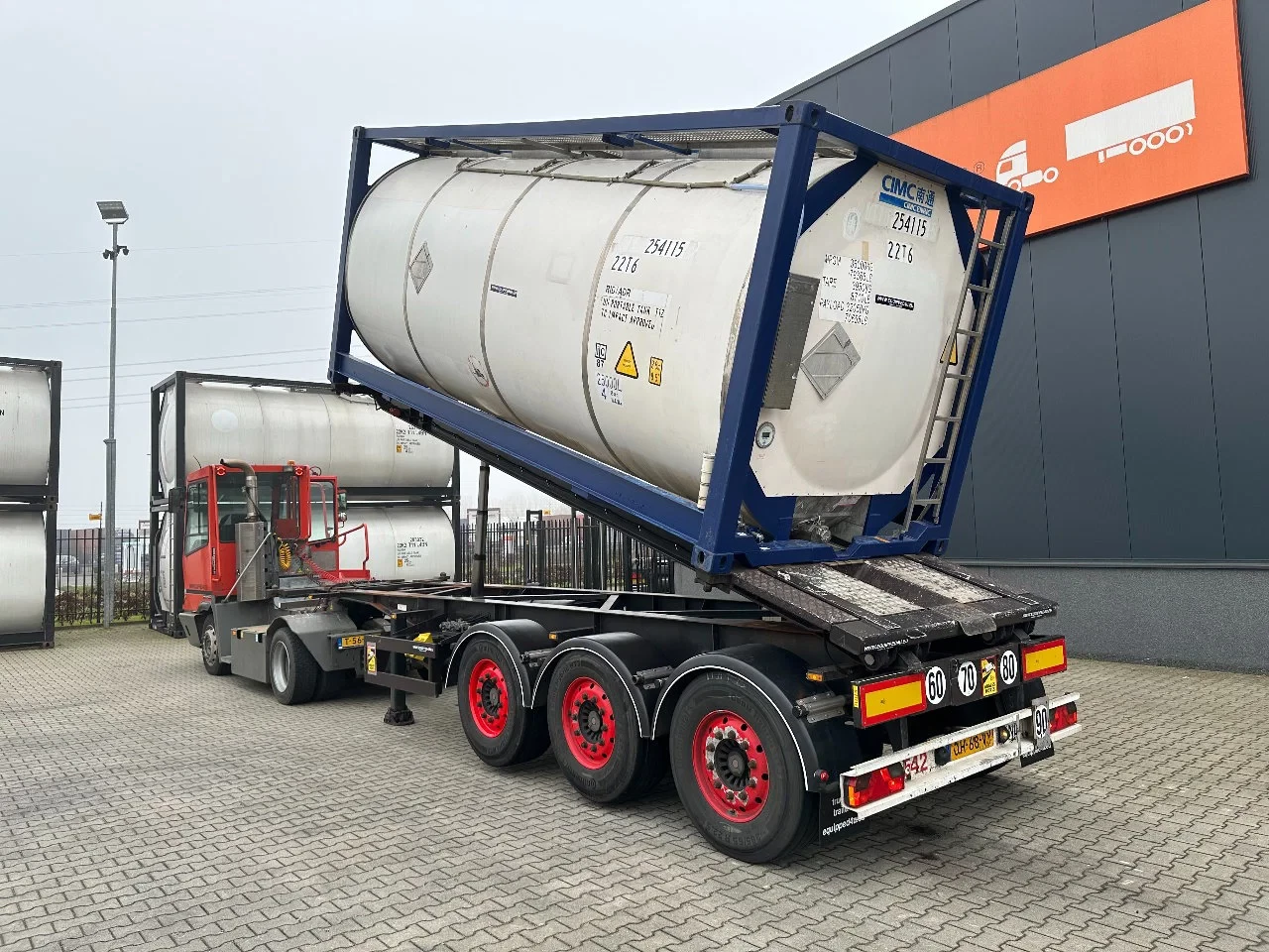 Van Hool 2005 - 20FT Tipping-chassis, ADR (EX/II, EX/III, FL, AT), SAF, 2 liftaxles obrázek 2
