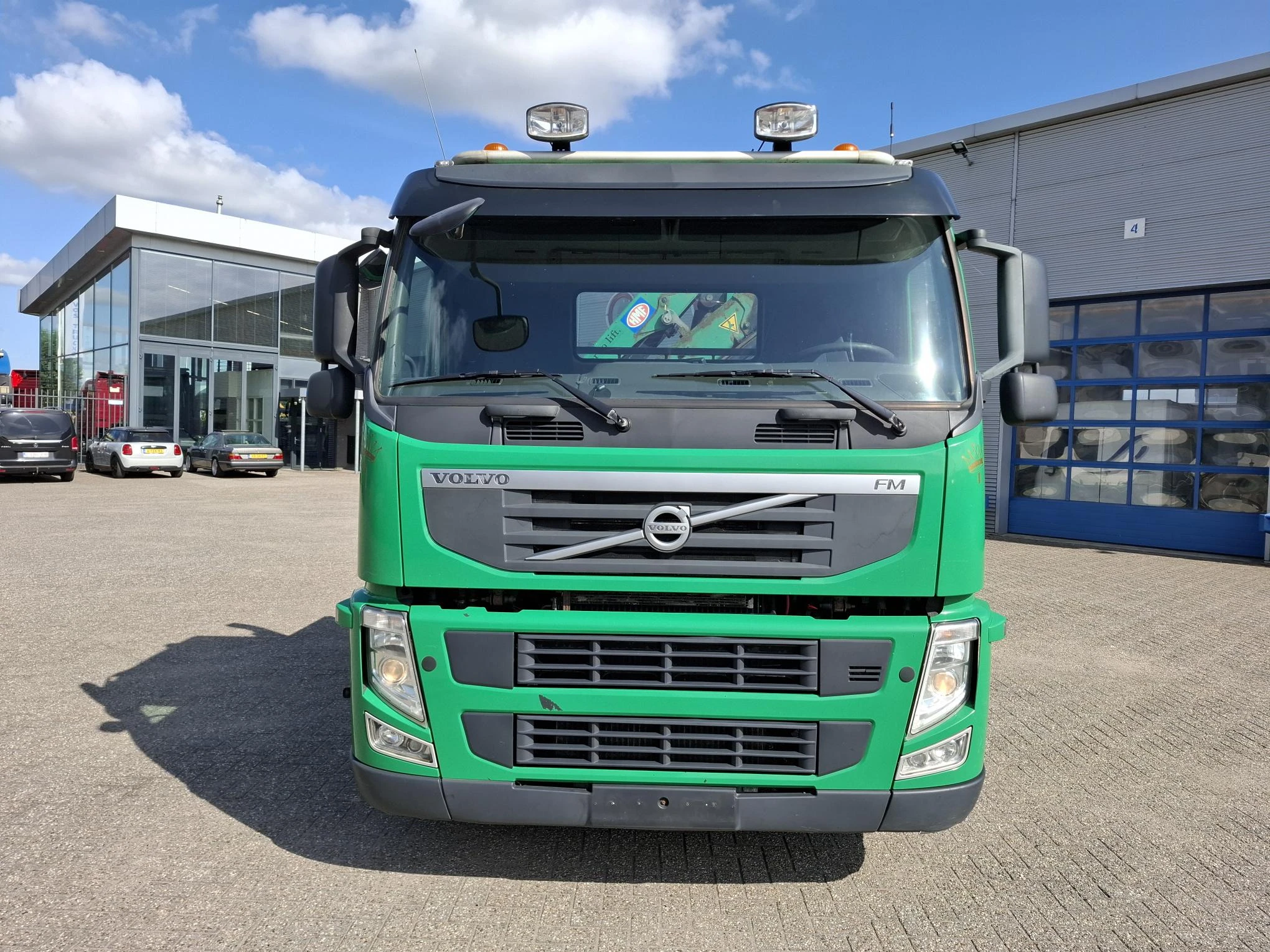 Volvo FM 11.370 2012 - / HMF 1420 REMOTED CRANE / LIFT+LENKACHSE / AIRCO / FRIDGE / AUTOMATIC / EURO-5 / 2012 изображение 14
