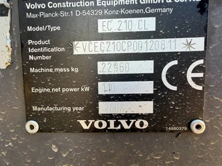 Volvo N/A 2008 - EC 210 C L zdjecie 18