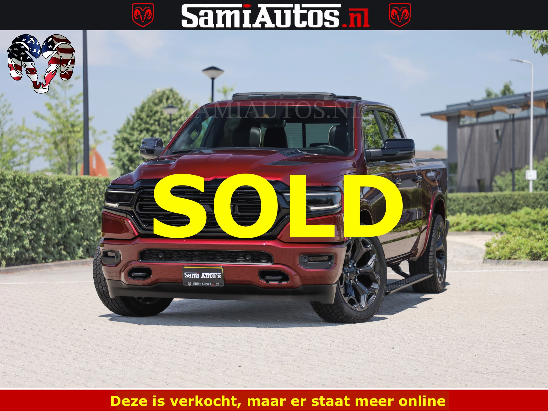 Dodge Ram Pick-Up 2024 - DELMONICO | LIMITED NIGHT 5.7 V8 | BOM VOL | HUD | LUCHTVERING | MEEST LUXE DUBBELE CABINE | 5 PERSOONS | obrázek 43