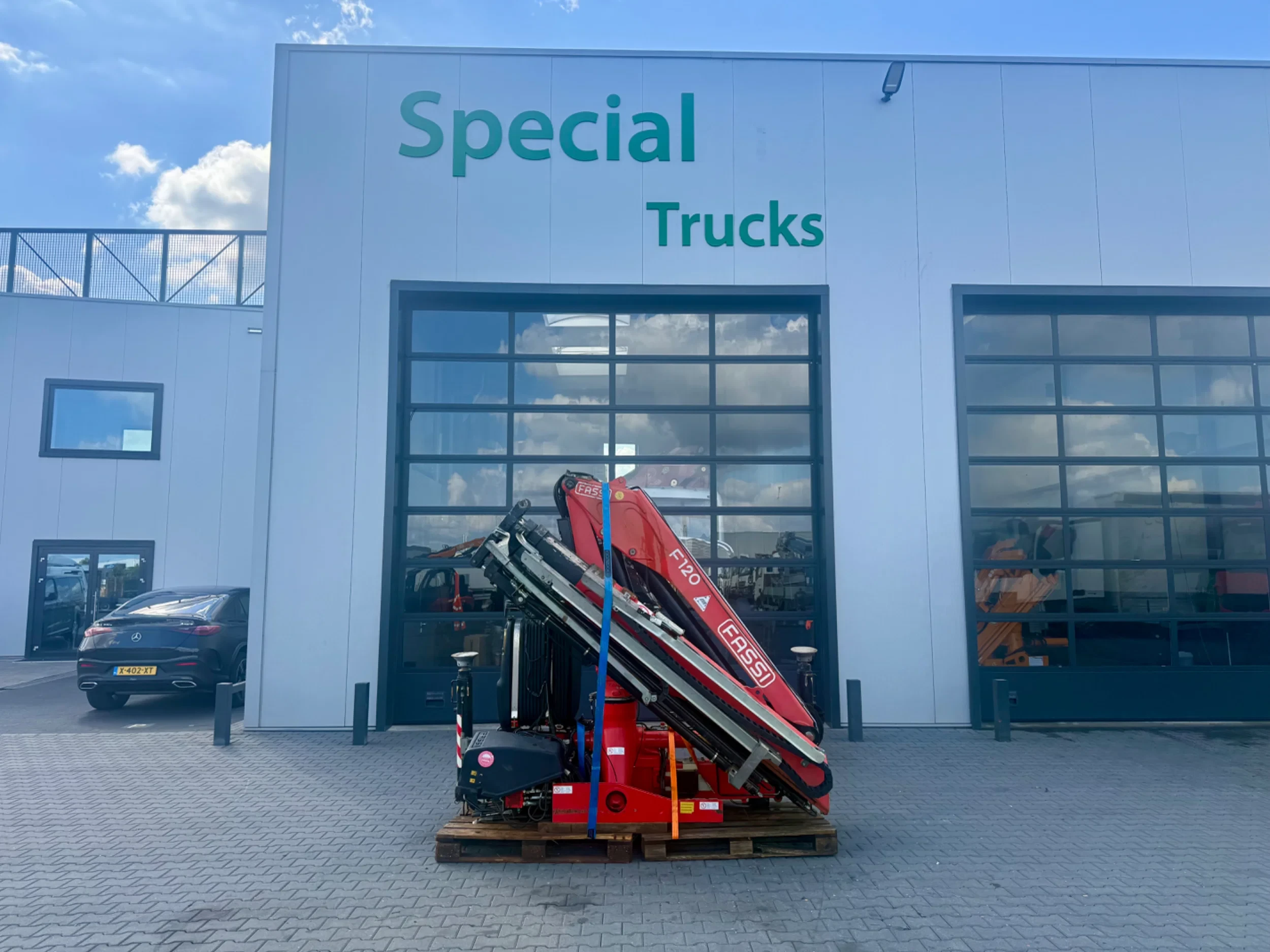 Fassi 2013 - Fassi F120B.1.23 E-Dynamic – 2013 – 3x Hydraulisch – Radiografische Afstandsbediening image 1