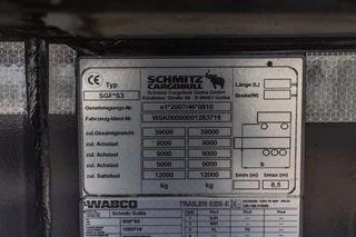 Schmitz Cargobull N/A 2014 - SGF-S3-GEISOLEERD изображение 12