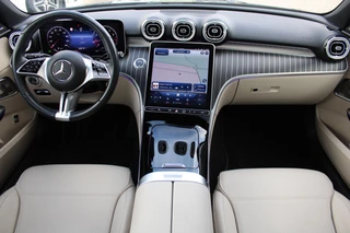Mercedes-Benz C-Klasse 2022 - Estate 200 AUT9 Luxury Line PANORAMADAK LEDER MEMORY BURMESTER KEY-LESS GO 360-CAMERA afbeelding 2 miniatuur