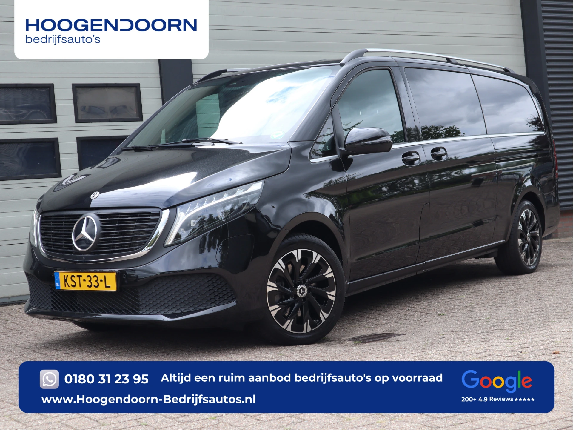 Mercedes-Benz EQV 2024 - 300 90kWh L3 Extra lang - 8 Persoons - Taxi - ACC - elc. Schuif - Camera 360 afbeelding 1
