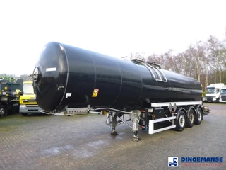 Magyar Bitumen / heavy oil tank inox 30.2 m3 / 1 comp + ADR LGBF 2001 for sale