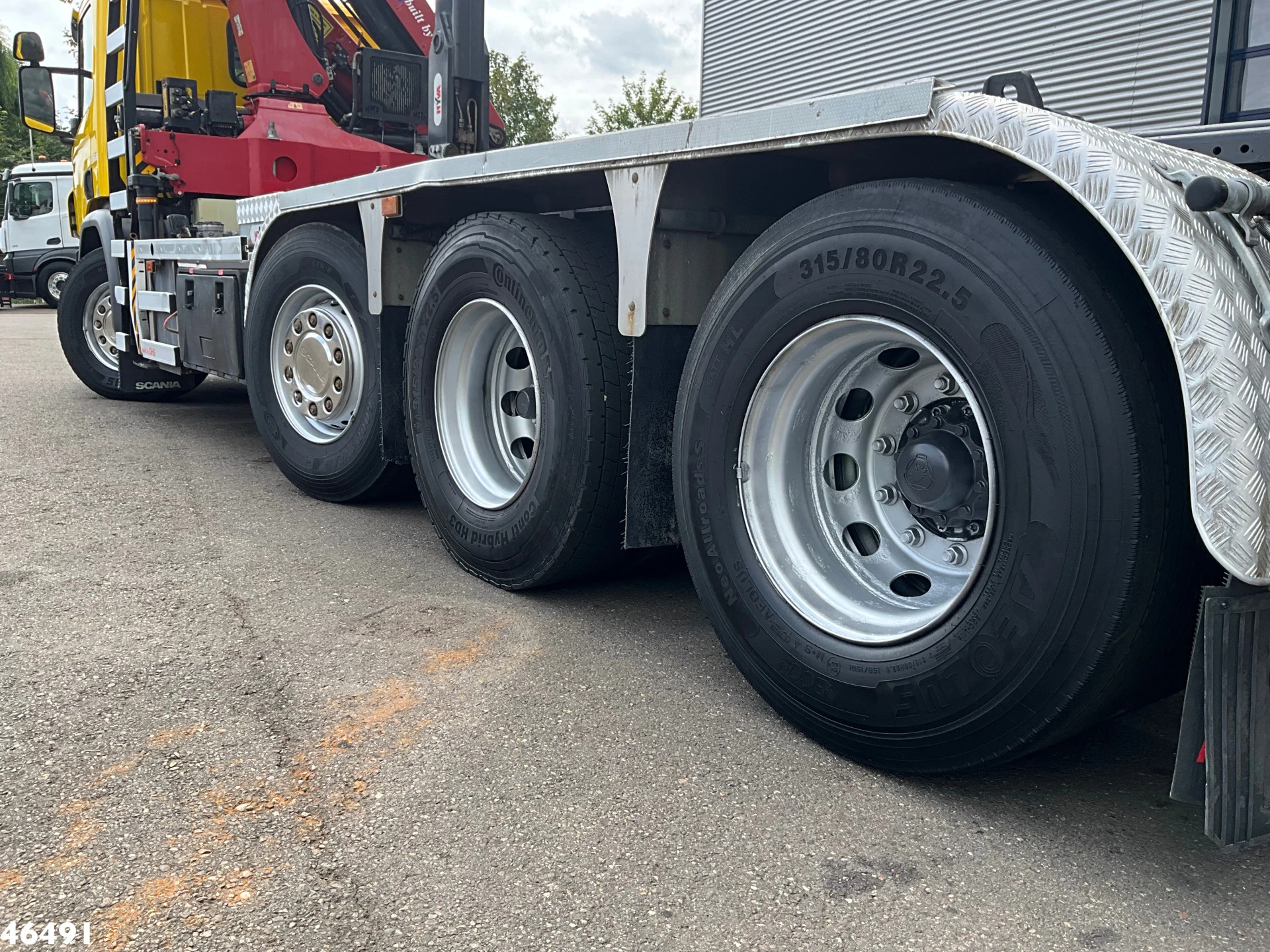 Scania P 2017 - 450 Euro 6 HMF 21 Tonmeter laadkraan afbeelding 6