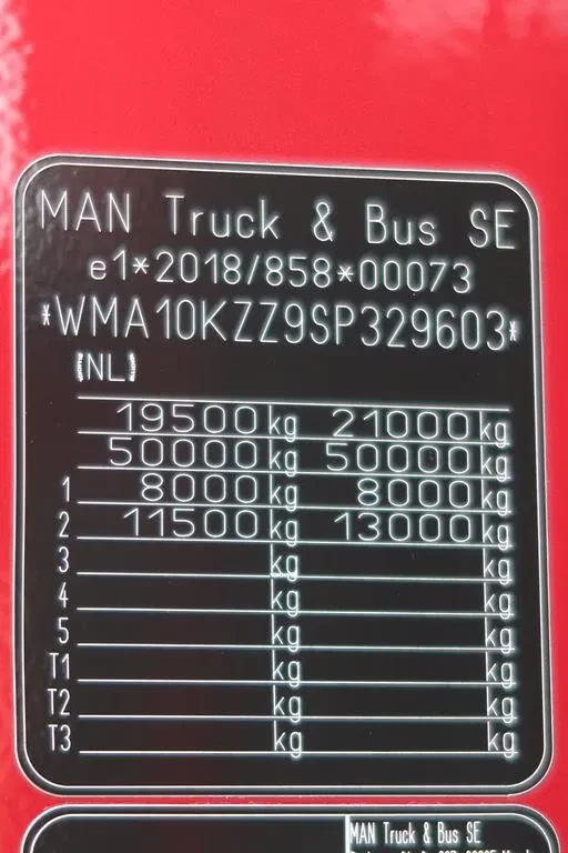 MAN TGX 2025 - 18.560 NEW! TGX 18.560 - D30 - ADR - Full AIR afbeelding 47