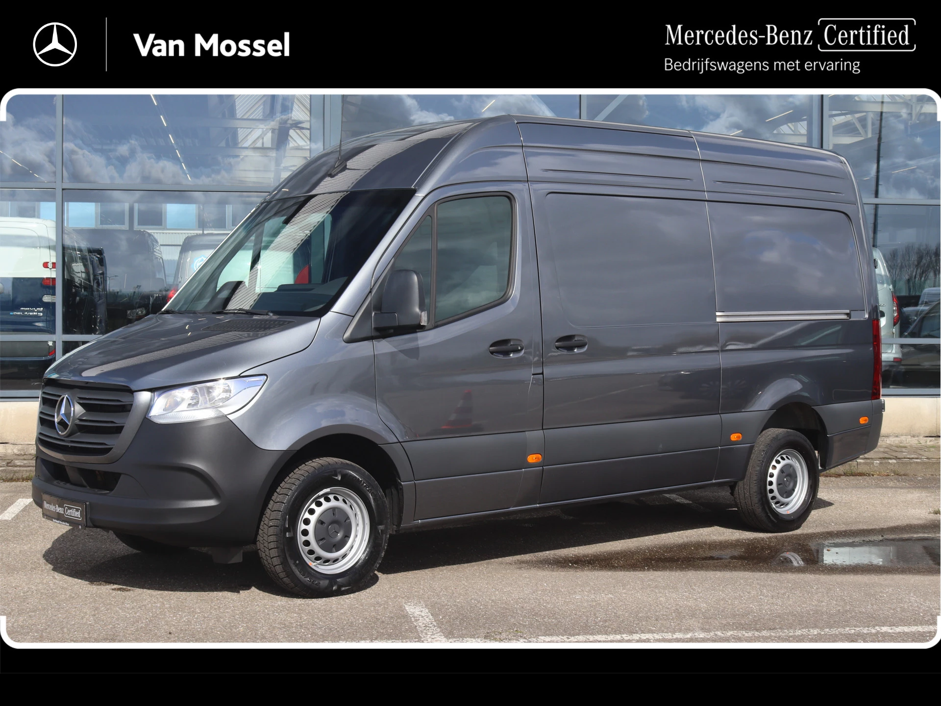 Mercedes-Benz Sprinter 2024 - 317 CDI L2H2 Pro | AIRCO/CAMERA/CRUISE/2x SCHUIFDEUR | Certified afbeelding 1