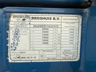 Broshuis 3 X 4AOU-58 2014 - N/A immagine 18