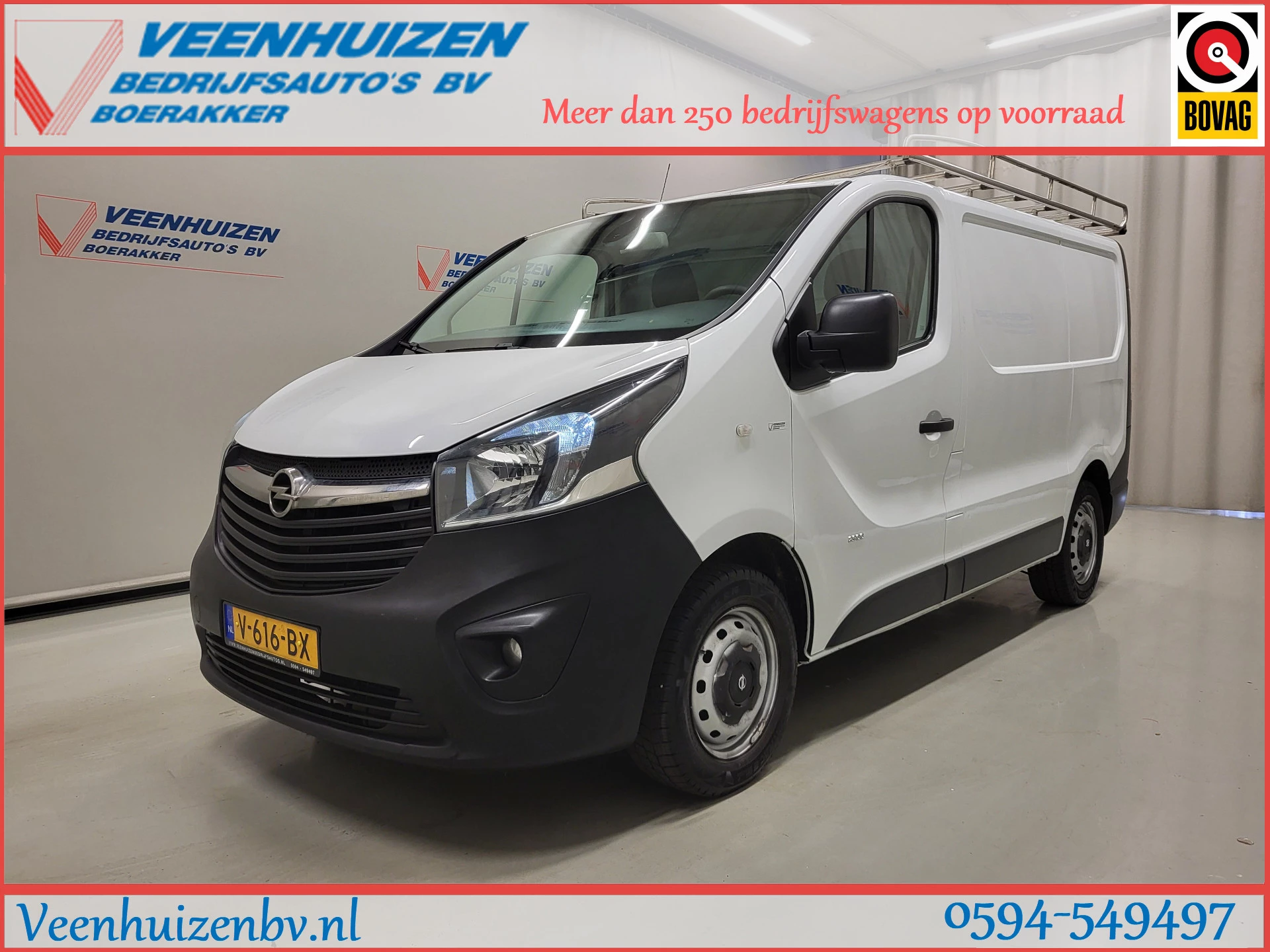 Opel Vivaro 2016 - 1.6CDTI 126pk Trekhaak Euro 6! afbeelding 1