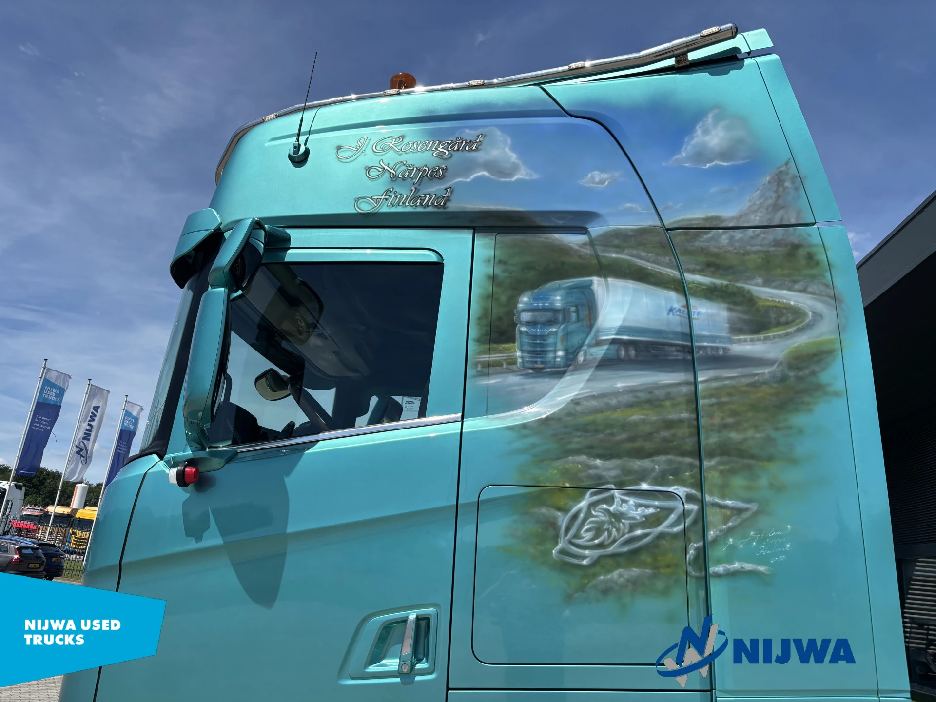 Scania S 2022 - 660 6x2 Showtruck V8 + Schuifschotel immagine 15