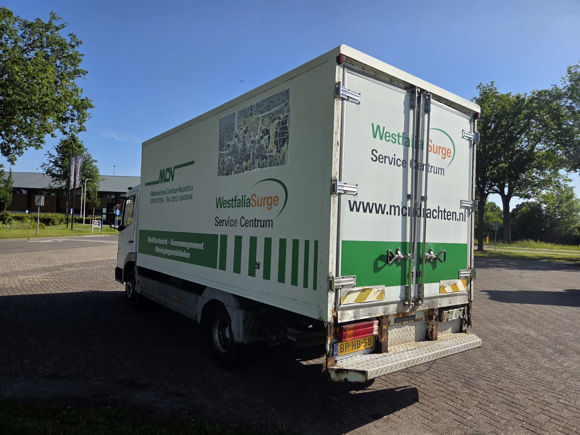 Mercedes-Benz Atego 2004 - 815 Full Steel Suspension afbeelding 5