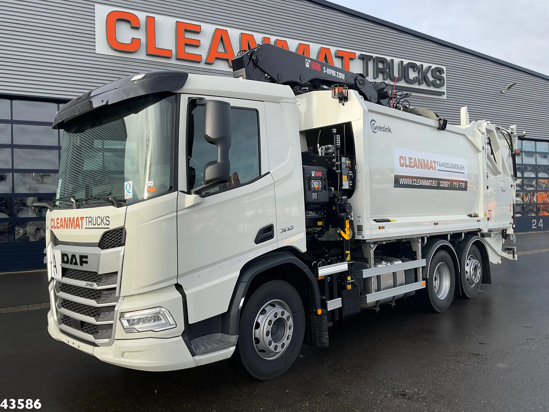 DAF FAN XD 340 Hiab 23 Tonmeter laadkraan 2023 изображение 2