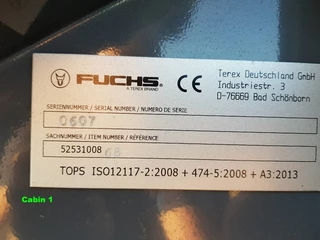 Fuchs N/A - F series Cabin bild 2