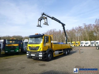Iveco Stralis 2015 - 310 6x2 Euro 6 RHD + Atlas 105.2 crane en venta