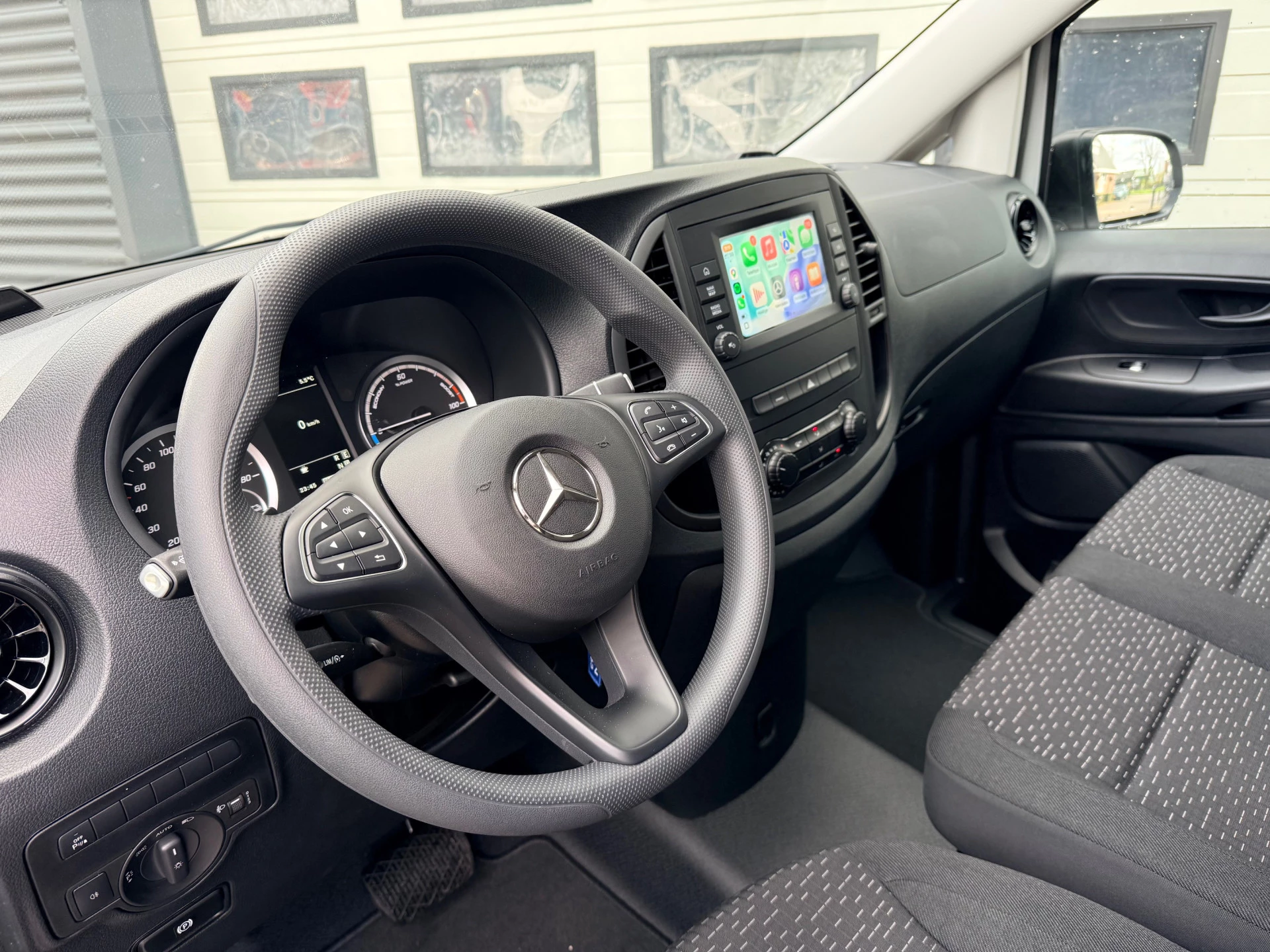 Mercedes-Benz eVito 2025 - 66 kWh SoH 98 % 261 km WLTP actieradius - L2 Lang - Apple Carplay - Betimmerd afbeelding 14