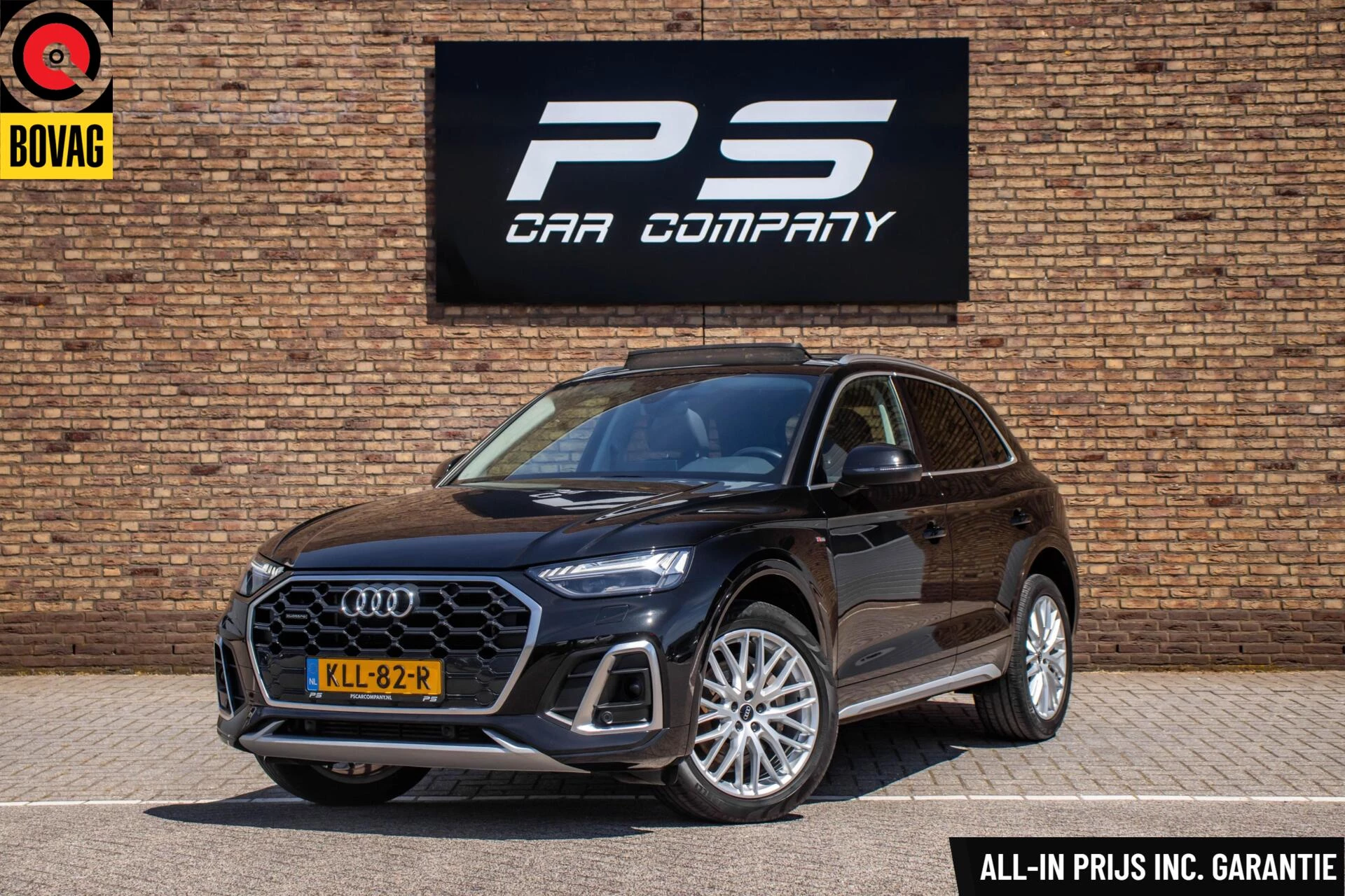 Audi Q5 2021 - 50 TFSI e S-Line, BTW, Leder, Pano, ACC, Trekhaak afbeelding 1