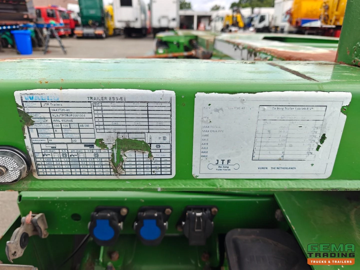 Jtf Trailers 6A52T20-20/40 2015 Bild 23