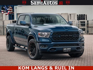 Dodge Ram Pick-Up 2024 - SPORT | 5.7 V8 4x4 HEMI | PANORAMA DAK | GROOTSCHERM 12 INCH | LPG | Patriot Blue image 3