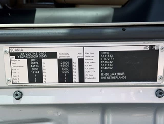 Scania R 2016 - R450 RETARDER FULL AIR SPECIAL INTERIOR 2x TANKS TOP CONDITION BELGIUM TRUCK obrazek 25
