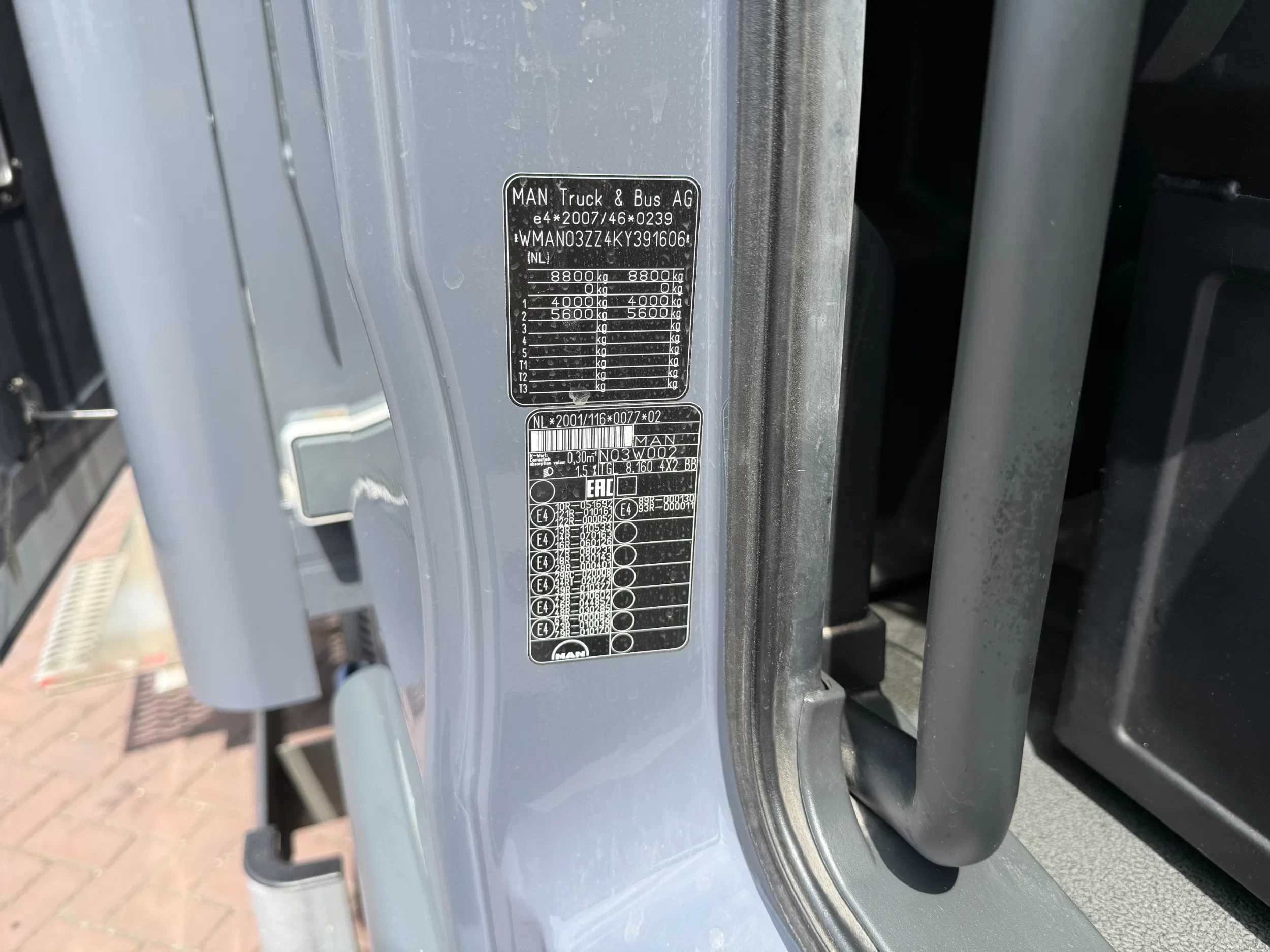 MAN TGL 2019 - MAN TGL TGL 8.160 BB bakwagen met laadklep / ACC / Dealer onderhouden afbeelding 10