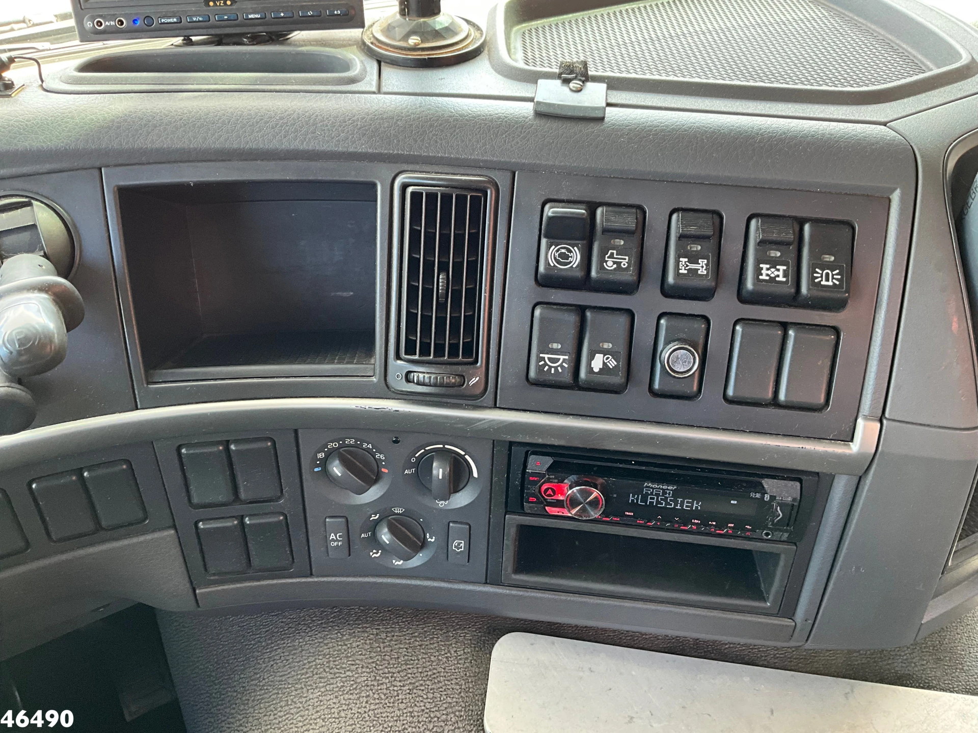 Volvo FMX 410 6x6 Full Steel Manual HMF 14 Tonmeter laadkraan 2012 afbeelding 14