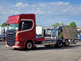Scania R 2019 - R580 V8 NGS Highline 6x2*4 - Chassis - Loadlift - Retarder - Full air - Steering axle zdjecie 3