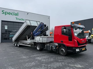 Veldhuizen N/A 2021 - P46-2 Kipper / Machine transporter / Amco Veba V809NG 4S + Iveco Eurocargo 10-220 zdjecie 2