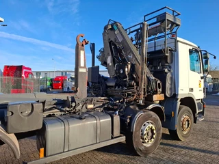 Mercedes-Benz Actros 2008 - 3241 / 8X4 / HIAB 144B-2 / REMOTE / ROTATOR / 20TON HOOK / 2XBIG AXLE / FULL-STEEL / DRUM BRAKES / EURO-4 / 2008 afbeelding 9