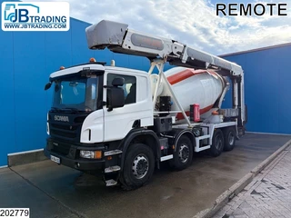Scania P 2016 - 410 8x4, EURO 6, Schwing 8m3, Rotatheam te koop