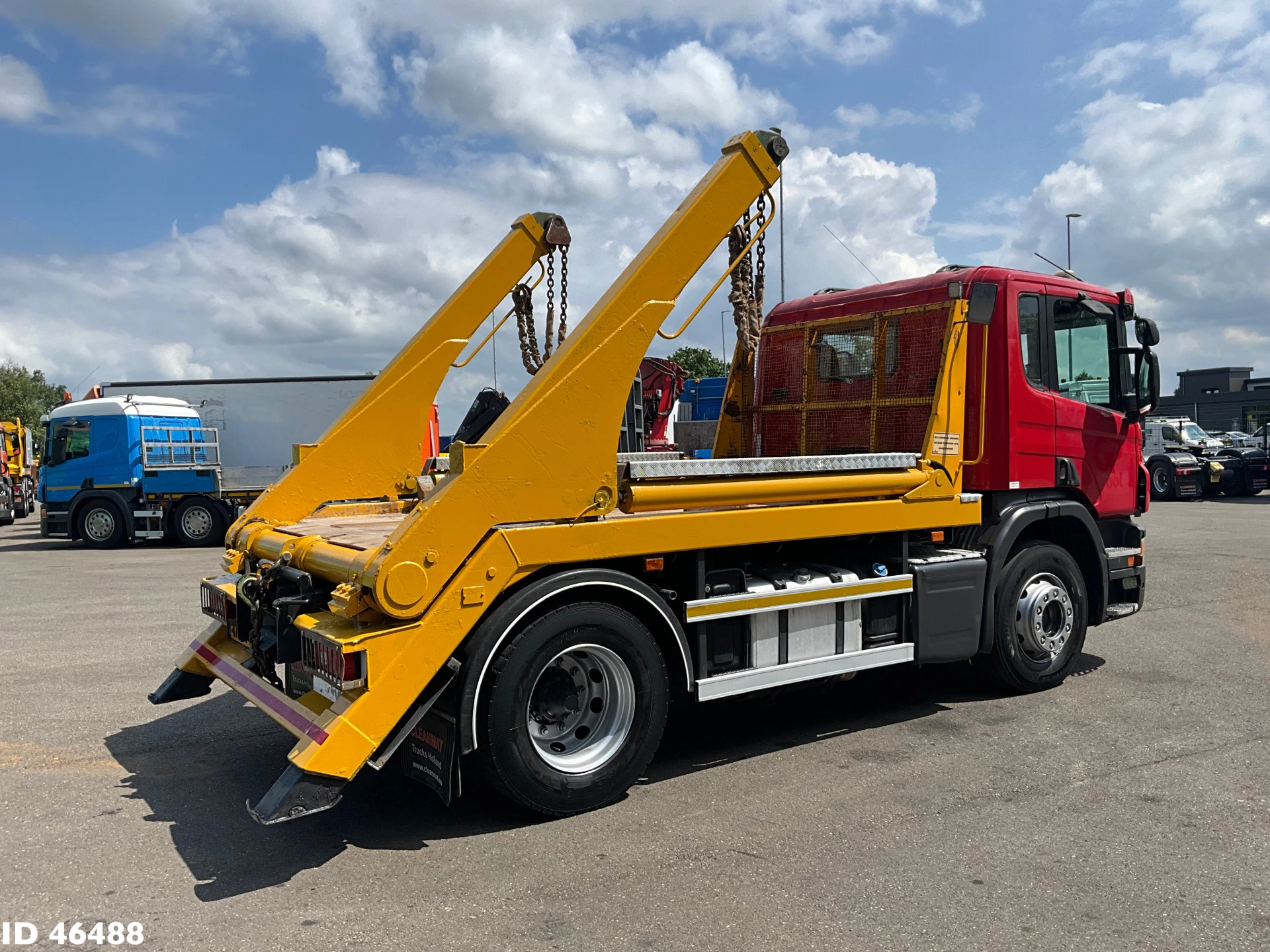 Scania P 2015 - 320 Euro 6 Hyvalift 14 Ton portaalarmsysteem afbeelding 4