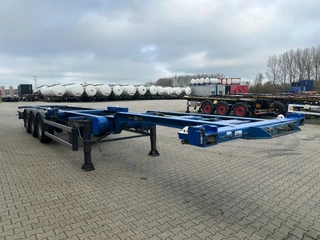 Contar N/A 2000 - 40FT HIGH CUBE chassis / liftaxle / drumbrakes / NL-Chassis/ APK: 02-2026 image 7