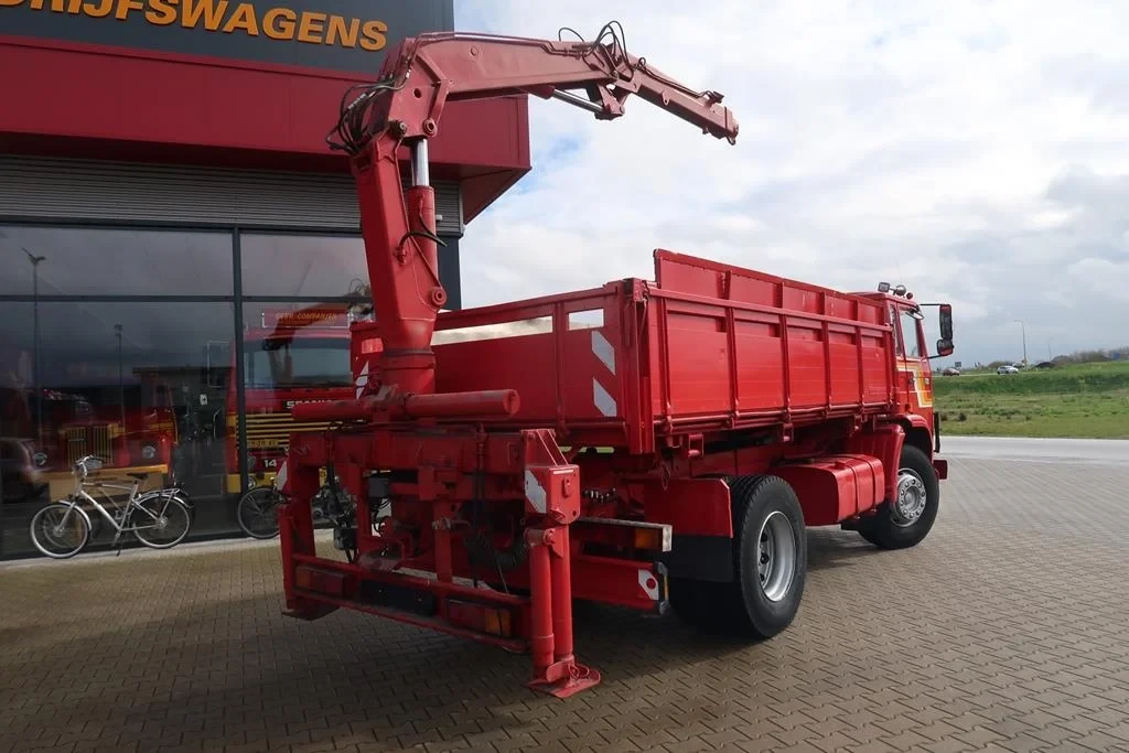 Volvo F 7 1982 - F 720 - 1982 - 3 sides tipping - rear crane - Oldtimer afbeelding 24