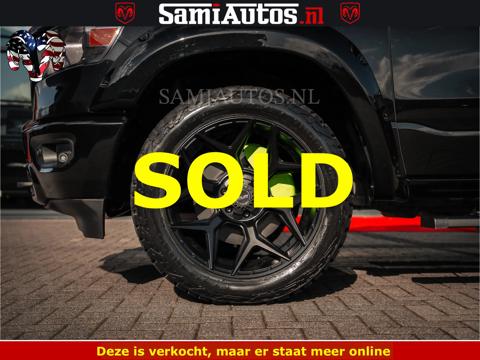 Dodge Ram Pick-Up 2024 - SPORT | 5.7 V8 4x4 HEMI | PANORAMA DAK | GROOTSCHERM 12 INCH | LPG | Diamond Black Pearl | obrázek 60