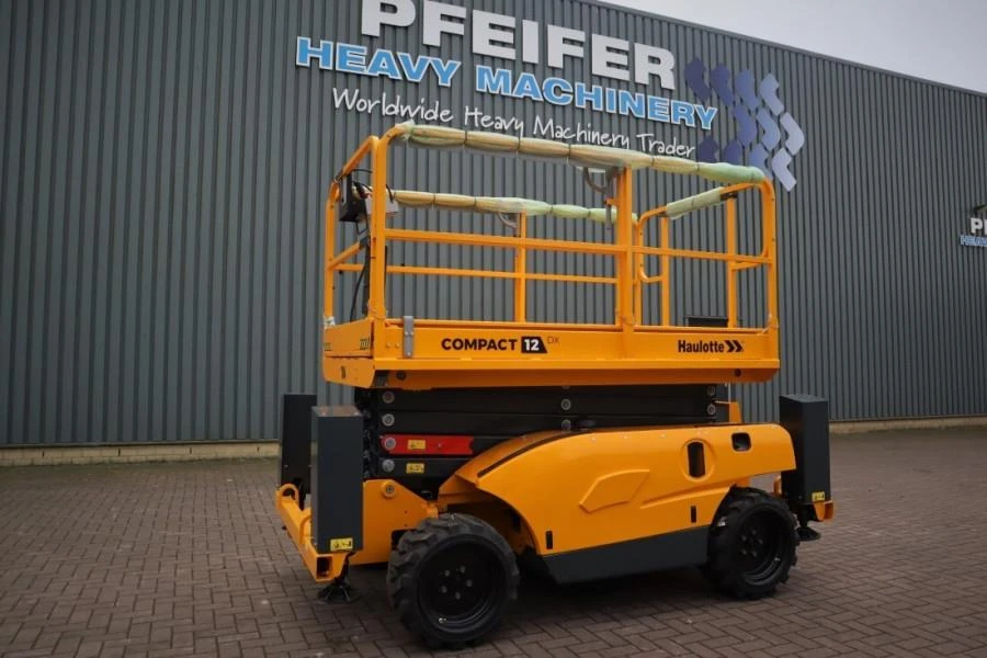 Haulotte 2023 - Compact 12DX Valid Inspection, Diesel, 4x4 Drive, image 1